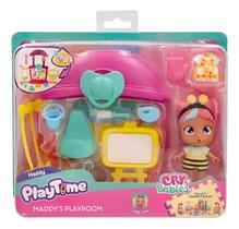 Boneca Cry Babies Playtime Maddy Playroom Multikids Boneca Cry Babies Playtime Maddy Playroom Multikids