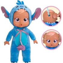 Boneca Cry Babies Tiny Cuddles Stitch Multikids
