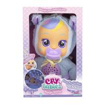 Boneca Crybabies Good Night Jenna +4 Anos Articulável Vira Luminária Canta e Chora Multikids BR1408