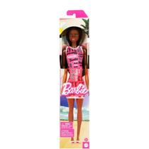 Boneca da Barbie Fashionista Negra com Vestido Rosa Original Mattel Presente para Meninas Boneca da Barbie Fashionista Negra com Vestido Rosa Original Mattel Presente para Meninas