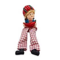 Boneca da Fartura da Pimenta Perna Mole Tecido Resina 17cm Boneca da Fartura da Pimenta Perna Mole Tecido Resina 17cm