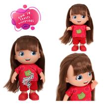 Boneca Da Giovana Aventureira Vermelha Linda Fala 14 Frases