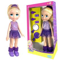 Boneca da Polly Pocket Bailarina com Acessórios 38cm Mattel