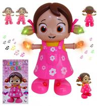 Boneca Dança Dançarina Musical Dance Girl Com Luzes E Som - HM TOYS