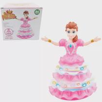 Boneca Dança Princesa Bate E Volta Musical Com Luzes A Pilha Boneca Dança Princesa Bate E Volta Musical Com Luzes A Pilha