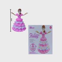 Boneca Dança Princesa Bate E Volta Musical Com Luzes funcionar a pilhas. Boneca Dança Princesa Bate E Volta Musical Com Luzes funcionar a pilhas.