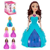 Boneca Dançarina Com Luz E Som Art Brink Rosa Choque