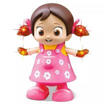 Boneca Dançarina Fofa 22cm Dance Girl Som Luz - Toy king Boneca Dançarina Fofa 22cm Dance Girl Som Luz - Toy king