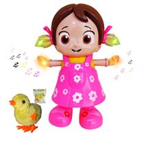 Boneca Dançarina Musical Com Luzes e som com pintinho