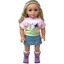 Boneca de 18 polegadas com corpo macio The New York Doll Collection Boneca de 18 polegadas com corpo macio The New York Doll Collection