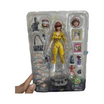 Boneca De Ação Neca April O'Neil Repórter Feminina Com Roupa Amarela - Modelo De Anime, Brinquedo, Boneca De Ação Neca April O'Neil Repórter Feminina Com Roupa Amarela - Modelo De Anime, Brinquedo,