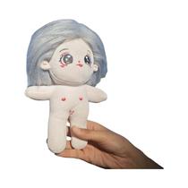 Boneca De Algodão Kawaii De 20cm Com Olhos Grandes, Figura De Ídolo Super Star Para Meninas E