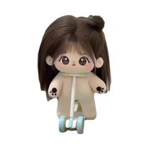 Boneca De Algodão Kawaii De 20cm Com Olhos Grandes, Figura De Ídolo Super Star Para Meninas E
