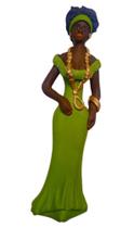 Boneca De Barro Africana Baiana Figurativa 32 Cm Boneca De Barro Africana Baiana Figurativa 32 Cm