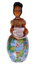 Boneca De Barro Tapioqueira Baiana 26cm Artesanato Boneca De Barro Tapioqueira Baiana 26cm Artesanato