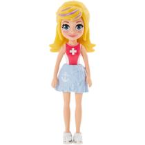 Boneca de bolso Polly Mattel Impulse Random 10x4x17 cm