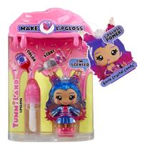 Boneca de brilho labial Yummiland Roxie Crystal Candy com kit DIY 4+
