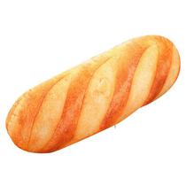 Boneca de brinquedo de pelúcia 3D, pão de baguete, 50 cm, recheado macio, francês