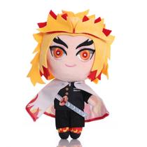 Boneca de brinquedo de pelúcia Agatsuma Zenitsu Demons Slayers 21cm