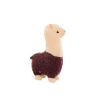 Boneca de brinquedo de pelúcia Alpaca Girl Sleeping 35 cm roxa