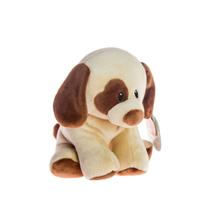 Boneca de brinquedo de pelúcia amarela e marrom para cães 20cm