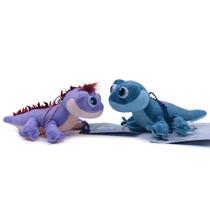 Boneca de brinquedo de pelúcia Anna Fire Spirit Blue Lizard 12 cm, 2 unidades
