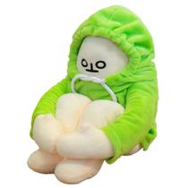 Boneca de brinquedo de pelúcia Banana Man Yellow Korea Popular Appease 18 cm