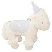 Boneca de brinquedo de pelúcia Cream Horse de 10 cm para presente infantil
