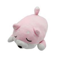 Boneca de brinquedo de pelúcia Fat Pink Corgi 30cm Boneca de brinquedo de pelúcia Fat Pink Corgi 30cm