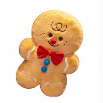 Boneca de brinquedo de pelúcia Gingerbread Man Cartoon Soft 30cm Christmas