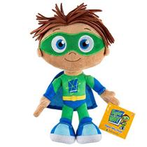 Boneca de brinquedo de pelúcia Mighty Mojo Super Why Whyatt 25 cm licenciada oficialmente pela PBS Boneca de brinquedo de pelúcia Mighty Mojo Super Why Whyatt 25 cm licenciada oficialmente pela PBS