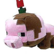Boneca de brinquedo de pelúcia Minecraft New Mud Pig Steve Game Peripheral Boneca de brinquedo de pelúcia Minecraft New Mud Pig Steve Game Peripheral