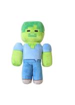 Boneca de brinquedo de pelúcia Minecraft Zombie Man, presente de Natal de 30 cm Boneca de brinquedo de pelúcia Minecraft Zombie Man, presente de Natal de 30 cm