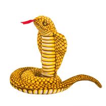 Boneca de brinquedo de pelúcia realista Cobra Snake 110 cm de pelúcia macia Boneca de brinquedo de pelúcia realista Cobra Snake 110 cm de pelúcia macia