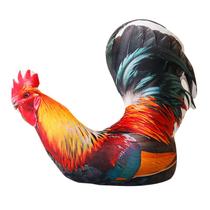 Boneca de brinquedo de pelúcia Realistic Rooster 38x33cm Soft Stuffed Farm Boneca de brinquedo de pelúcia Realistic Rooster 38x33cm Soft Stuffed Farm