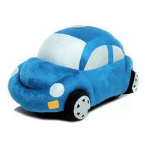 Boneca de brinquedo de pelúcia Soft Cartoon Blue Car Stuffed Vehicle 35 cm