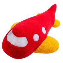 Boneca de brinquedo de pelúcia Soft Cartoon Rocket Airplane Stuffed S 58 cm