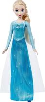 Boneca de brinquedo Mattel Disney Frozen Singing Elsa com roupa exclusiva