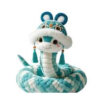 Boneca De Cobra Fofa Em Pelúcia 25/35cm Estilo Chinês Presente De Cosplay Para Meninas E Meninos