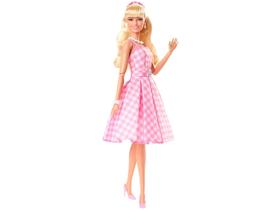 Boneca de Coleção Dia Perfeito - Barbie O Filme - Vestido Xadrez Rosa Boneca de Coleção Dia Perfeito - Barbie O Filme - Vestido Xadrez Rosa