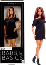 Boneca de colecionador Barbie Basics modelo 01 com cabelo castanho