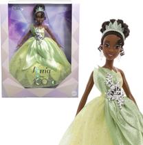 Boneca de Colecionador Mattel Disney - Princesa Tiana (100 Anos)