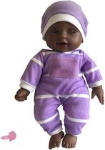 Boneca de corpo macio A coleção de bonecas de Nova York 28 cm africana Boneca de corpo macio A coleção de bonecas de Nova York 28 cm africana