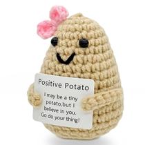 Boneca de crochê Deestop Positive Potato: apreciação dos funcionários