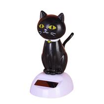 Boneca de dança solar Zcargel movida a energia solar Cat Bobble Head Boneca de dança solar Zcargel movida a energia solar Cat Bobble Head