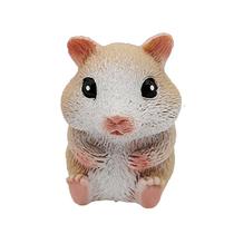 Boneca de hamster esponja com cara engraçada Lovely Tpr Stre Boneca de hamster esponja com cara engraçada Lovely Tpr Stre