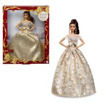 Boneca de moda Barbie Signature 2025 Holiday, cabelo castanho claro Boneca de moda Barbie Signature 2025 Holiday, cabelo castanho claro