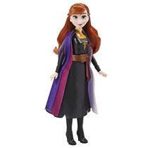Boneca de Moda Brilhante da Anna de Frozen 2, com Saia, Sapatos e Cabelos Longos Vermelhos. Brinquedo para Crianças a partir de 3 anos
