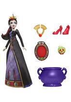 Boneca de moda Disney Princess Evil Queen com acessórios 5+ Boneca de moda Disney Princess Evil Queen com acessórios 5+