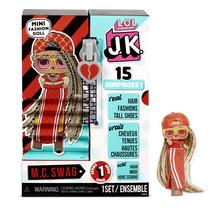 Boneca de moda L.O.L. Surprise! JK Mini MC Swag com 15 surpresas